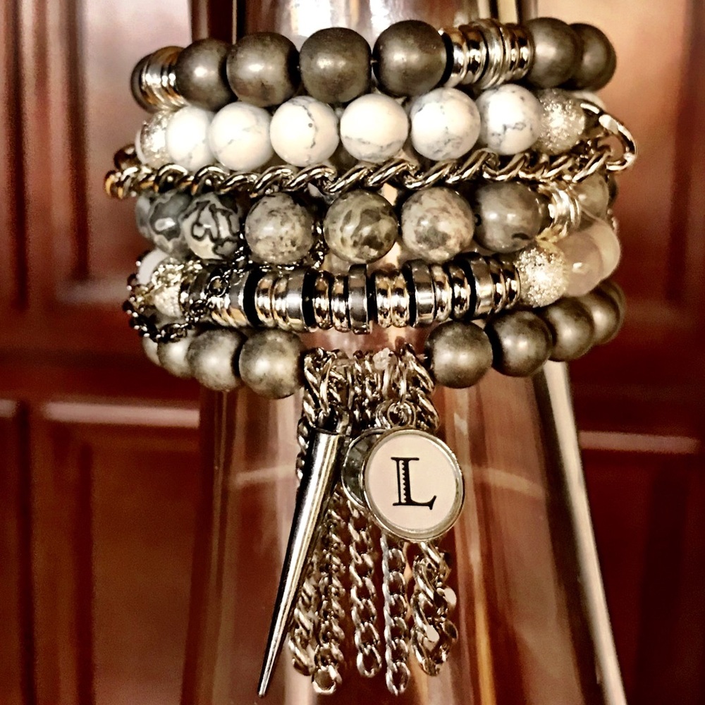 ✨Gorgeous Beaded Bracelet Stack✨